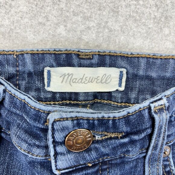 Madewell Jeans Women’s 26 Curvy High Rise Skinny Medium Wash Denim - Picture 6 of 16